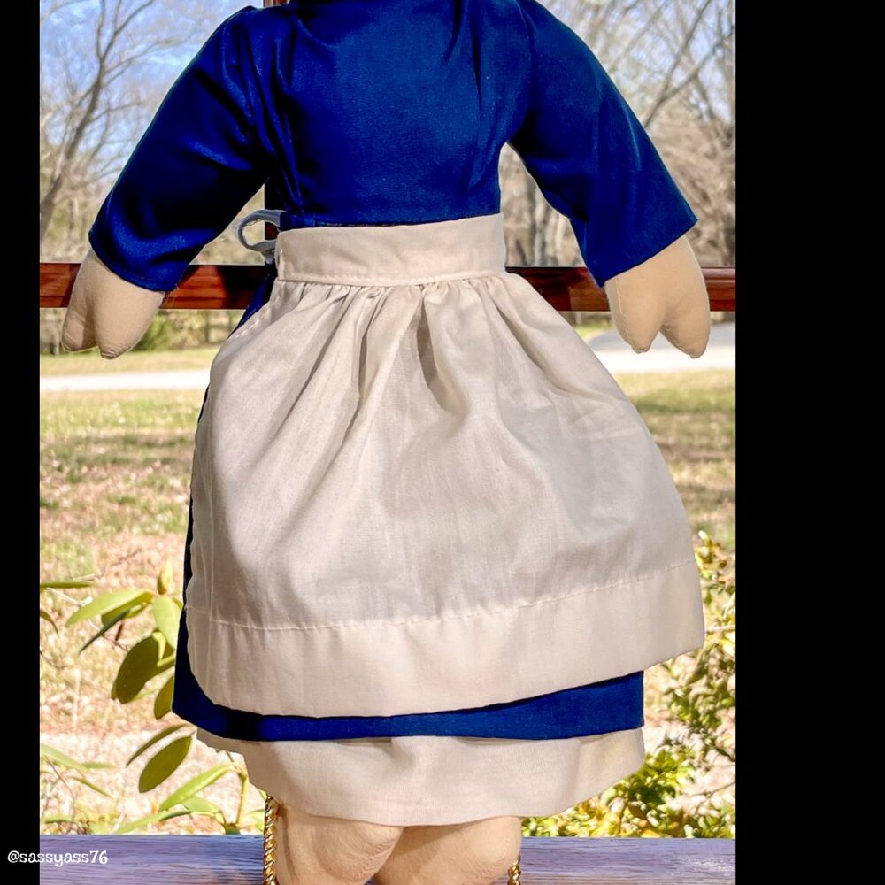 ▪️VTG▪️1980's18 Inch RARE & HARD-TO-FIND Handmade Embroidered Shakertown Doll - Picture 5 of 12